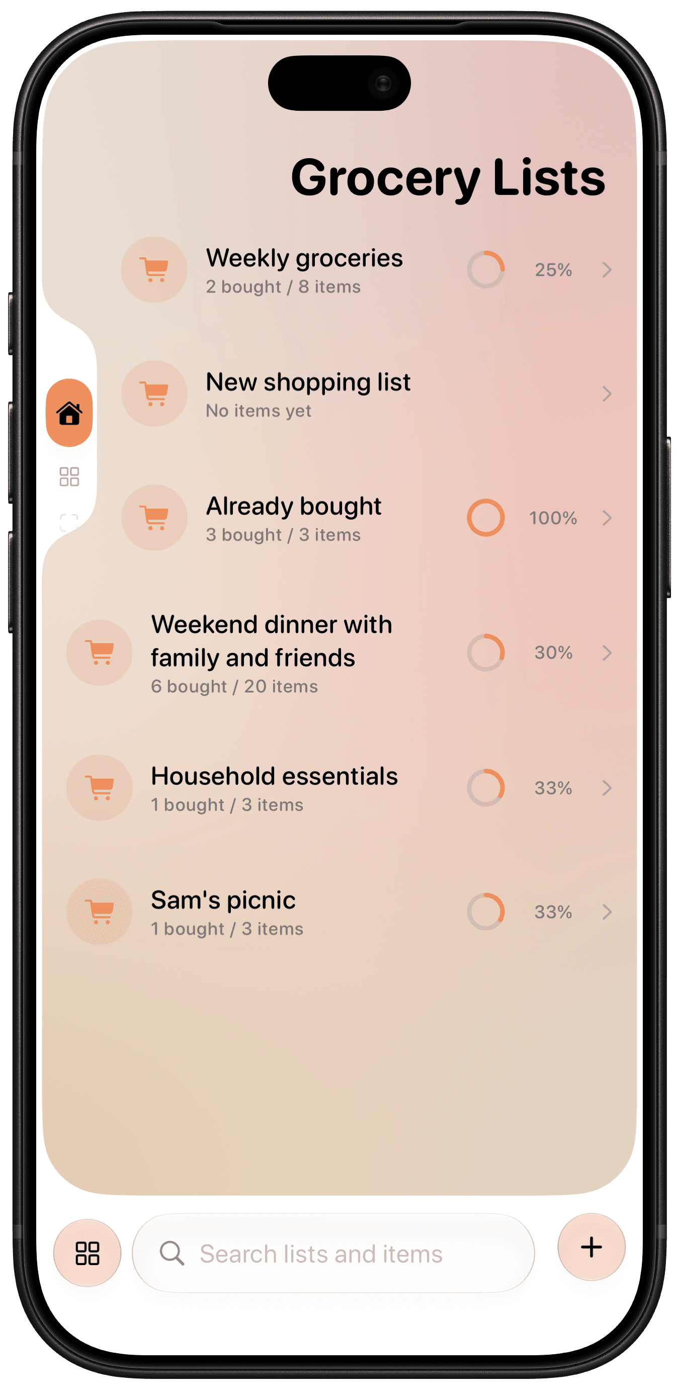 Grocery Lists